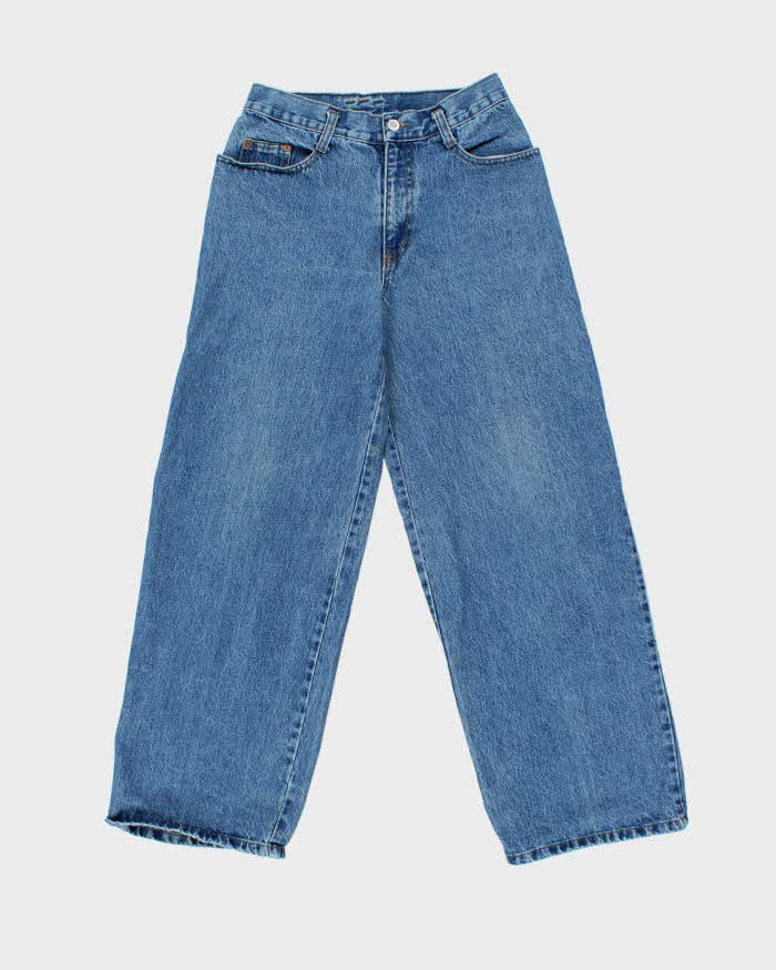 Vintage 1990s Steel Made In USA Super Wide Leg Women's Jeans - W28 L31
