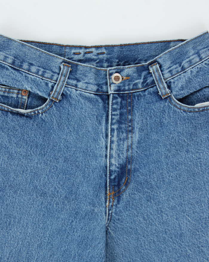 Vintage 1990s Steel Made In USA Super Wide Leg Women's Jeans - W28 L31