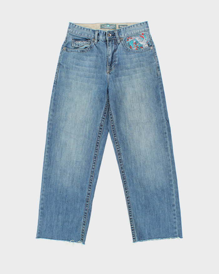 Vintage Y2K 00s Ecko UNLTD Embroidered Denim Baggy Fit Leg Jeans - W30 L29