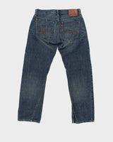 Vintage Y2K 00s Levi's Stone Wash Denim Slim Straight Leg Jeans - W34 L32