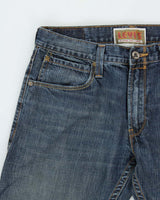 Vintage Y2K 00s Levi's Stone Wash Denim Slim Straight Leg Jeans - W34 L32