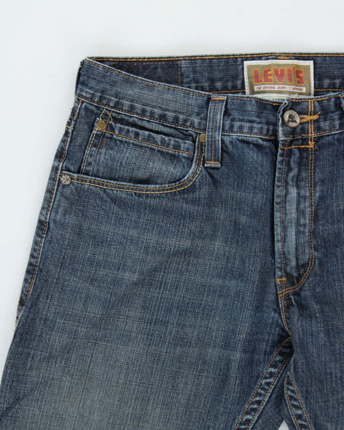 Vintage Y2K 00s Levi's Stone Wash Denim Slim Straight Leg Jeans - W34 L32