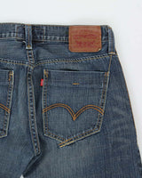 Vintage Y2K 00s Levi's Stone Wash Denim Slim Straight Leg Jeans - W34 L32