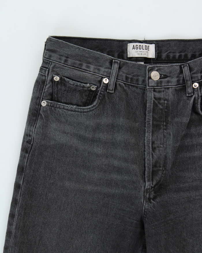 Agolde Ren Women's Wide Leg High Waisted Denim Jeans - W28 L27