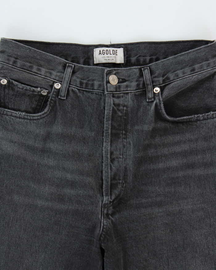 Agolde Ren Women's Wide Leg High Waisted Denim Jeans - W28 L27