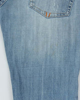 Vintage Y2K 00s Miss Me Women's Embellished Low Rise Flared Denim Jeans - W34 L32