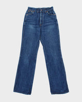 Vintage 1985 Levi's Big E Maroon Tag High Rise Women's Denim Bootcut Jeans - W26 L35
