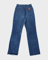 Vintage 1985 Levi's Big E Maroon Tag High Rise Women's Denim Bootcut Jeans - W26 L35