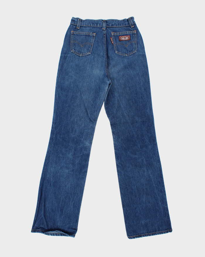 Vintage 1985 Levi's Big E Maroon Tag High Rise Women's Denim Bootcut Jeans - W26 L35