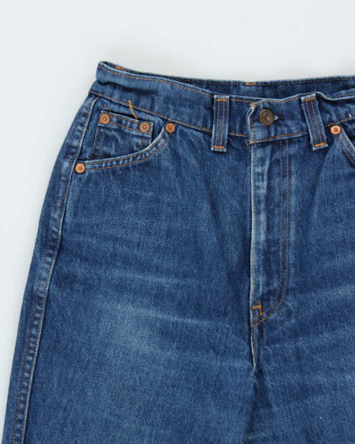 Vintage 1985 Levi's Big E Maroon Tag High Rise Women's Denim Bootcut Jeans - W26 L35