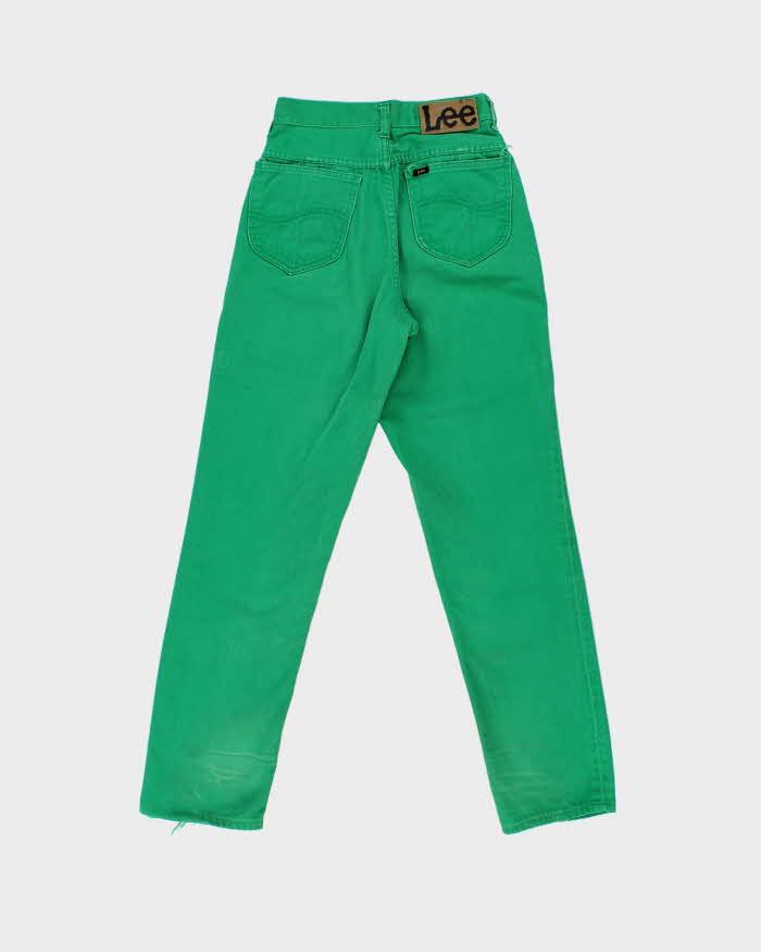 Vintage 1960s Lady Lee Westerner Sanforized High Rise Denim Made In USA Straight Leg Women's Jeans - W24 L29