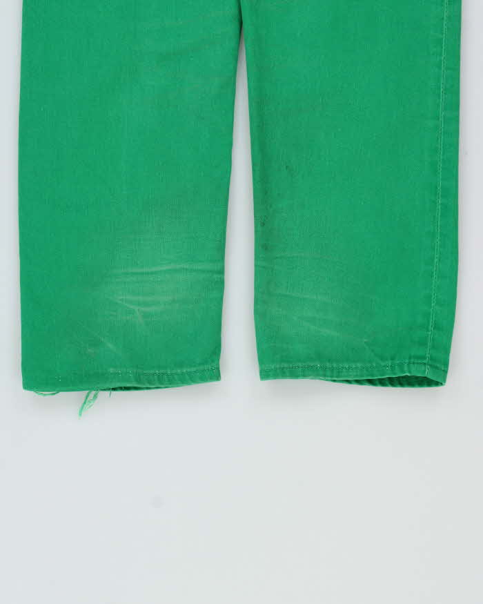 Vintage 1960s Lady Lee Westerner Sanforized High Rise Denim Made In USA Straight Leg Women's Jeans - W24 L29
