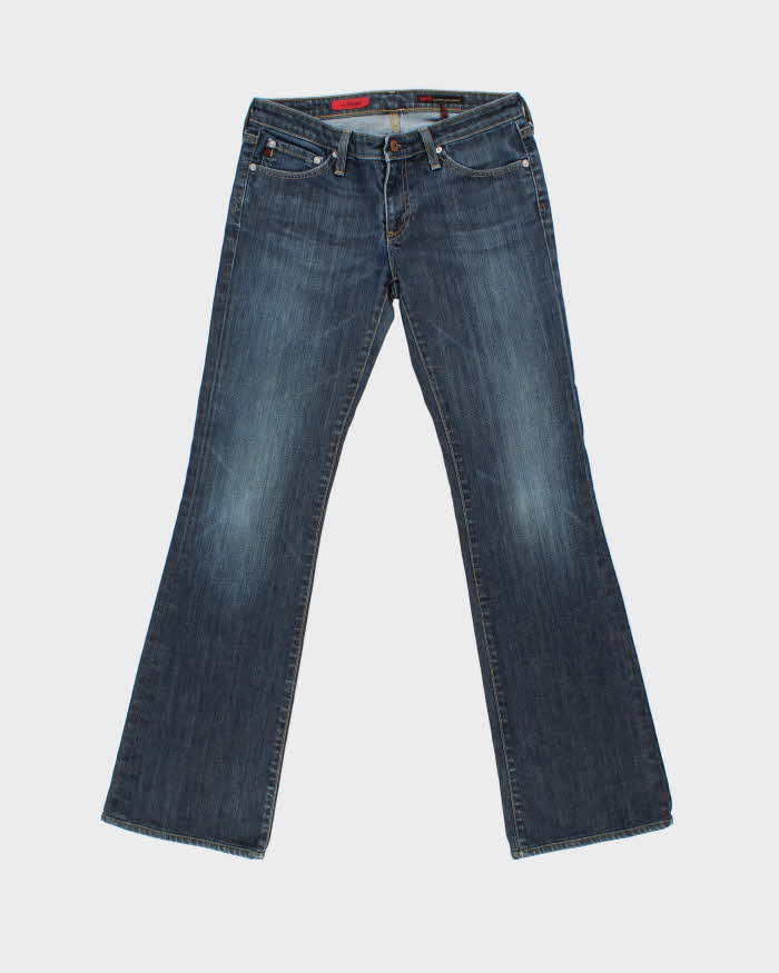 Vintage Y2K 00s Adriano Goldschmted 'The Angel' Indigo Denim Women's Low Rise Bootcut Jeans - W30 L32