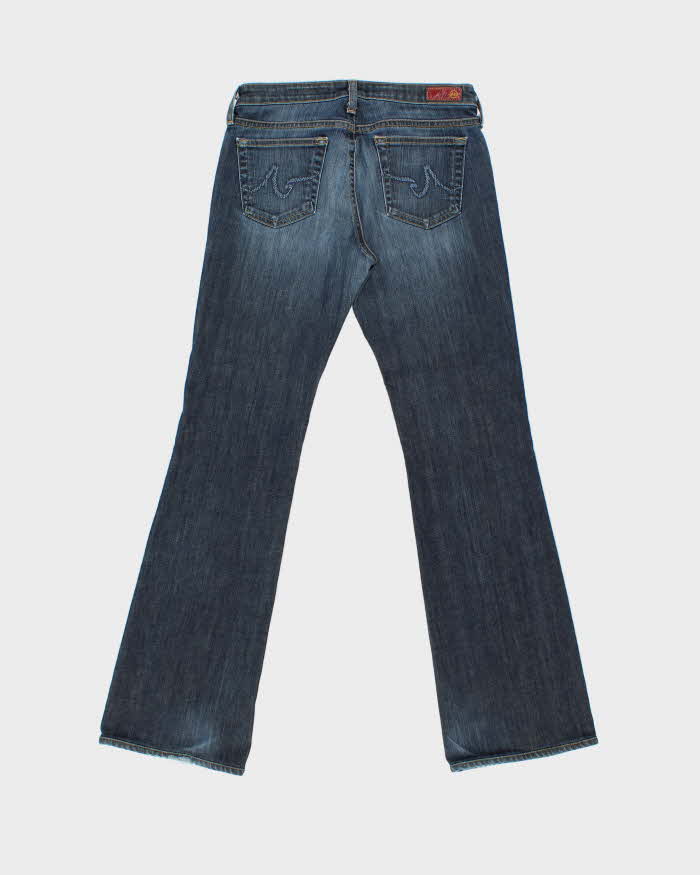 Vintage Y2K 00s Adriano Goldschmted 'The Angel' Indigo Denim Women's Low Rise Bootcut Jeans - W30 L32