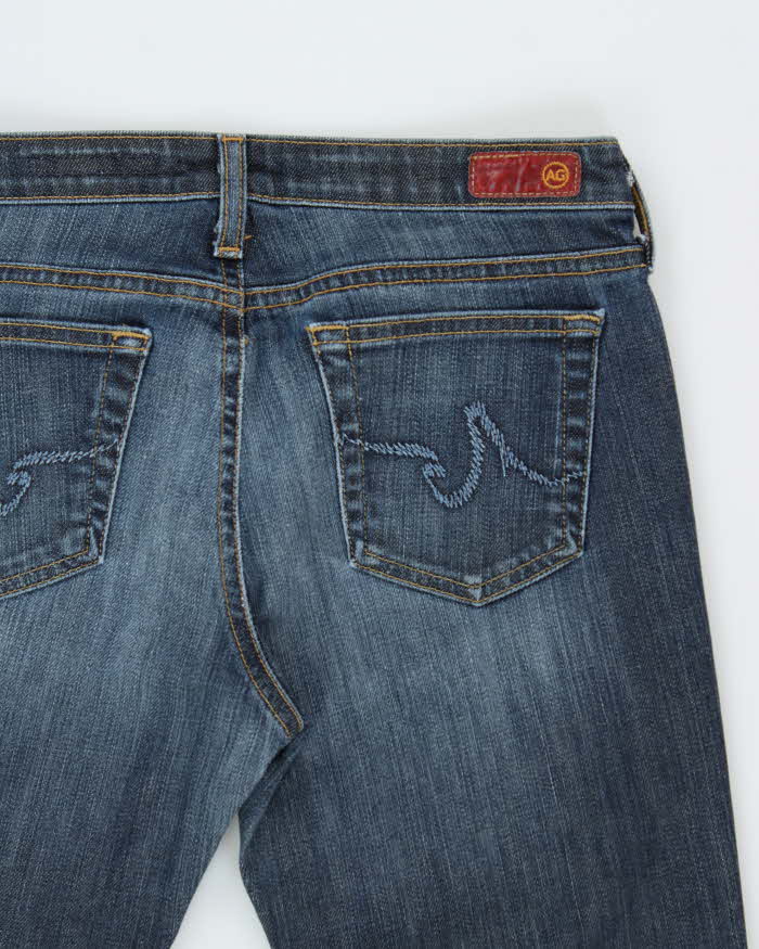 Vintage Y2K 00s Adriano Goldschmted 'The Angel' Indigo Denim Women's Low Rise Bootcut Jeans - W30 L32