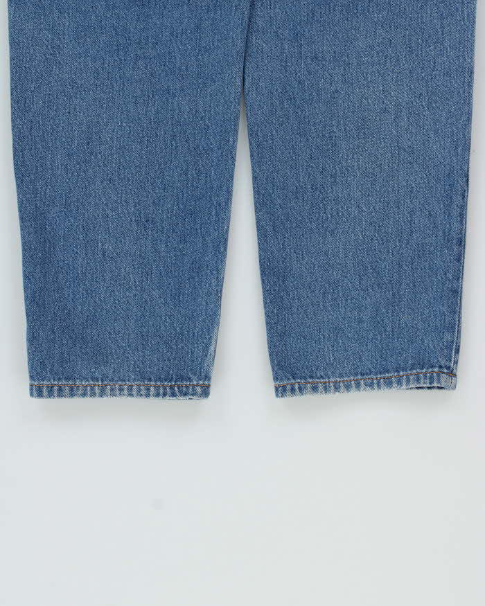 Vintage 1996 Levi's 17501 Red Tag Made In USA Women's Tapered Straight Leg Denim Jeans - W28 L30