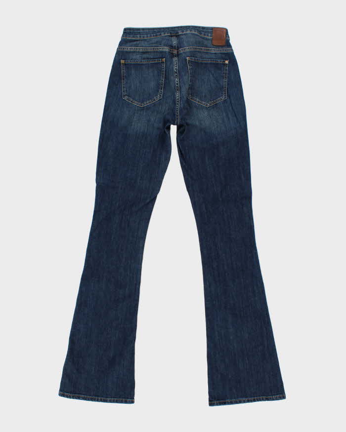 Vintage Guess '1981 Flare' Women's Lace Up Denim Jeans - W28 L36