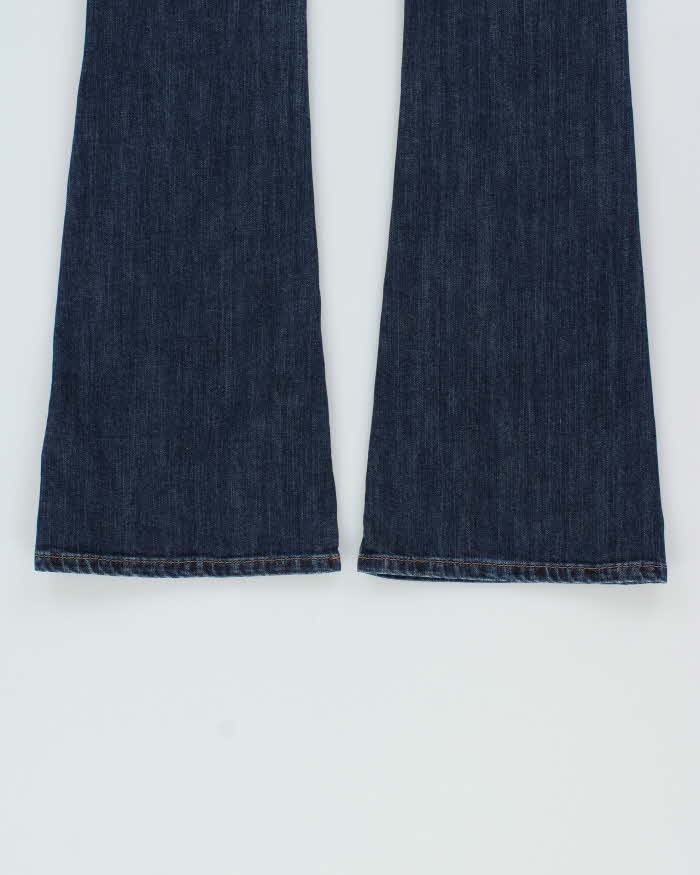 Vintage Guess '1981 Flare' Women's Lace Up Denim Jeans - W28 L36