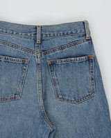 Vintage Moussy Women's Button Leg Wide Flared Japanese Denim Jeans - W27 L28