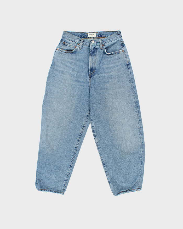 Agolde Balloon Women's High Waisted Denim Wide Tapered Jeans - W26 L24