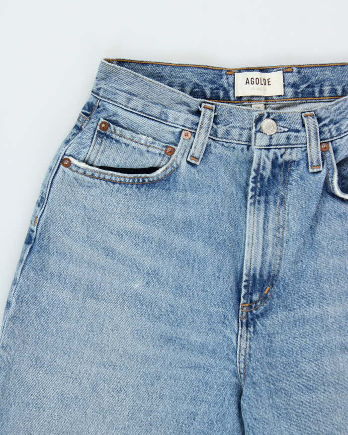 Agolde Balloon Women's High Waisted Denim Wide Tapered Jeans - W26 L24