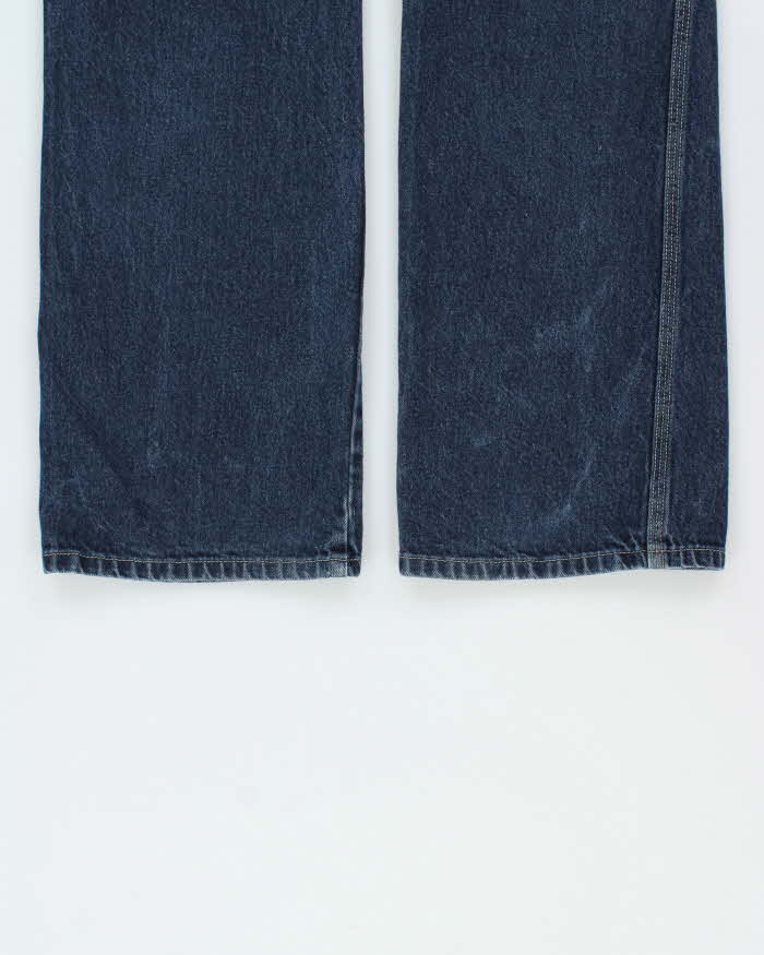 Vintage 1990s Union Bay Flap Pocket Flared Denim Women's Carpenter Jeans - W28 L32