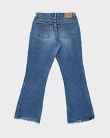 Vintage 1990s Mudd Mid Rise Women's Denim Flared Jeans - W30 L31