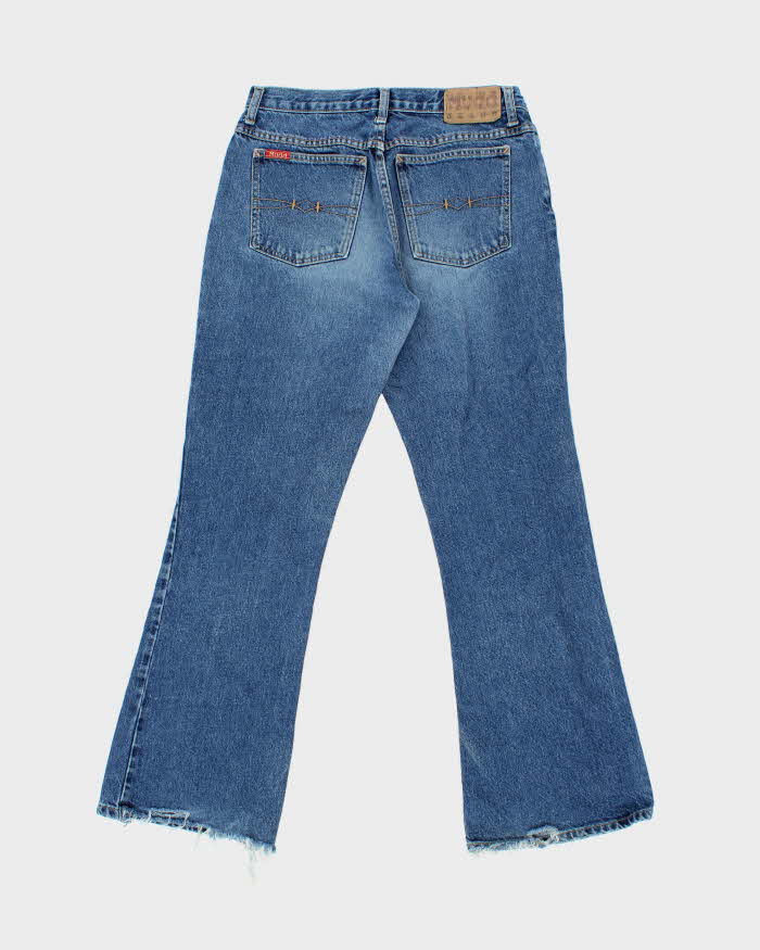 Vintage 1990s Mudd Mid Rise Women's Denim Flared Jeans - W30 L31
