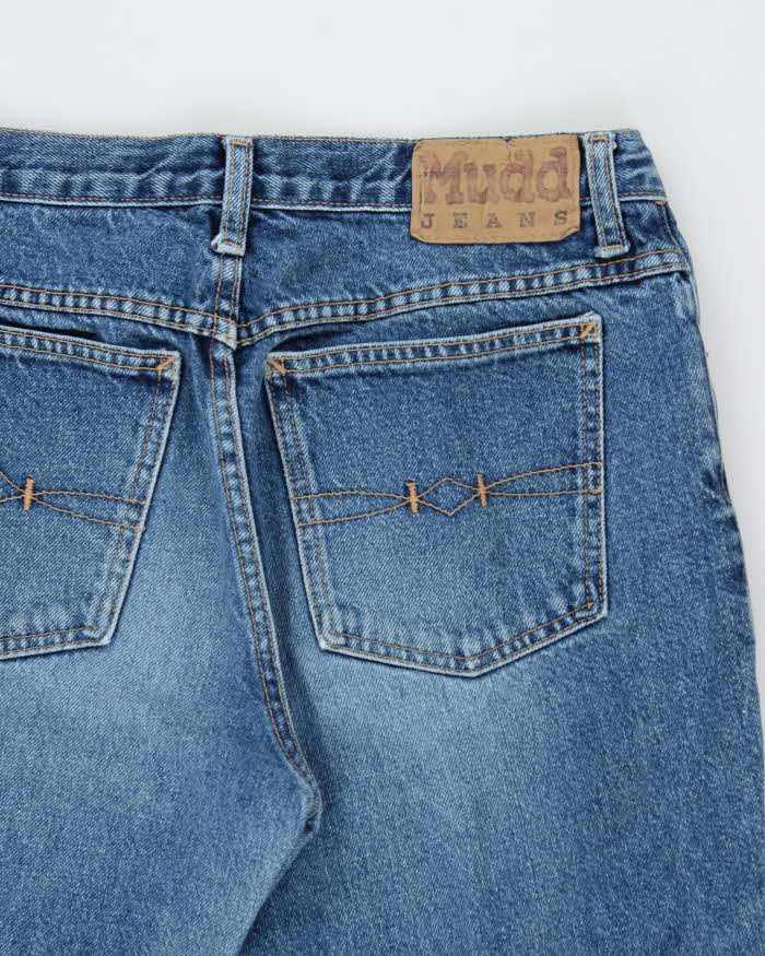 Vintage 1990s Mudd Mid Rise Women's Denim Flared Jeans - W30 L31