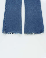 Vintage 1990s Mudd Mid Rise Women's Denim Flared Jeans - W30 L31