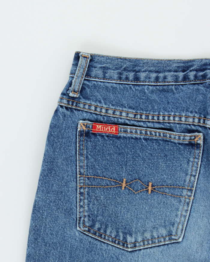 Vintage 1990s Mudd Mid Rise Women's Denim Flared Jeans - W30 L31