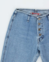 Vintage 1990s Silver Clothing Mid Rise Women's Denim Bootcut Jeans - W28 L32