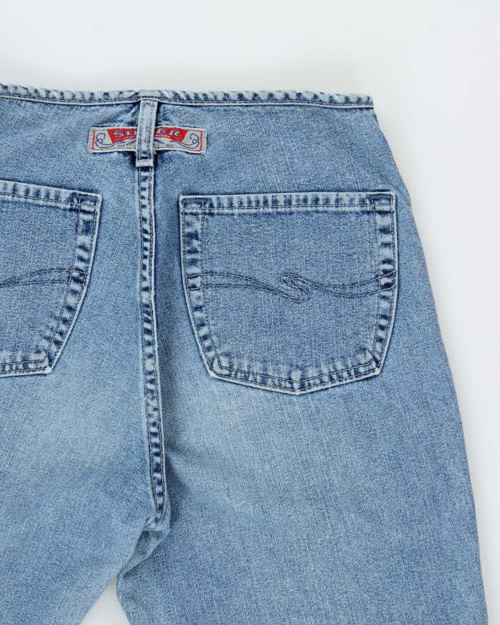 Vintage 1990s Silver Clothing Mid Rise Women's Denim Bootcut Jeans - W28 L32