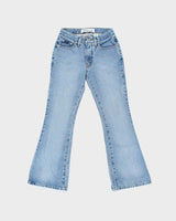 Vintage 1990s Express Bleus Women's Denim Flared Jeans - W26 L29