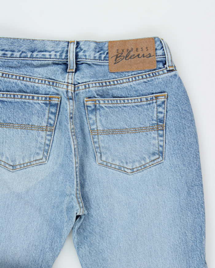 Vintage 1990s Express Bleus Women's Denim Flared Jeans - W26 L29
