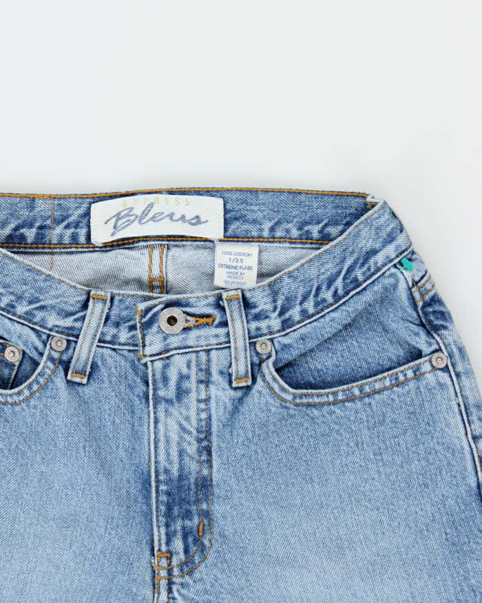 Vintage 1990s Express Bleus Women's Denim Flared Jeans - W26 L29