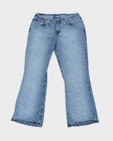 Vintage 1990s Vanity Mid Rise Women's Flared Denim Jeans - W32 L31