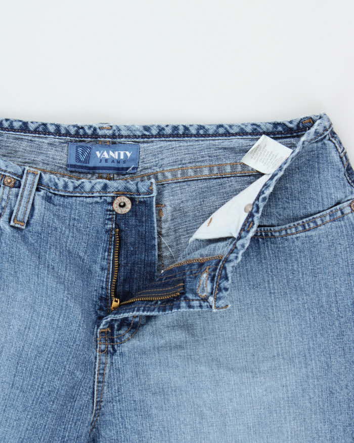 Vintage 1990s Vanity Mid Rise Women's Flared Denim Jeans - W32 L31
