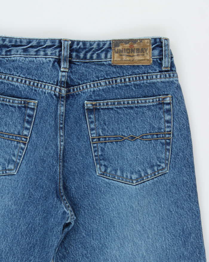 Vintage Y2K 00s Union Bay Bell Bottom Flared Women's Denim Jeans - W28 L32