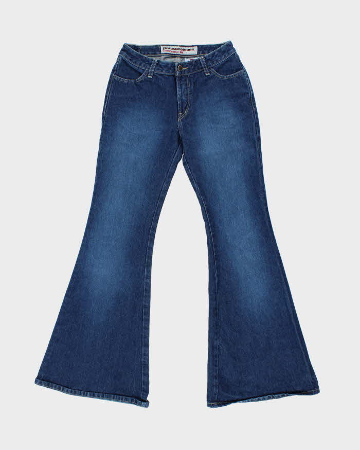 Vintage 1990s Parasuco USA Extreme Fit Bell Bottom Flared Women's Denim Jeans - W26 L32