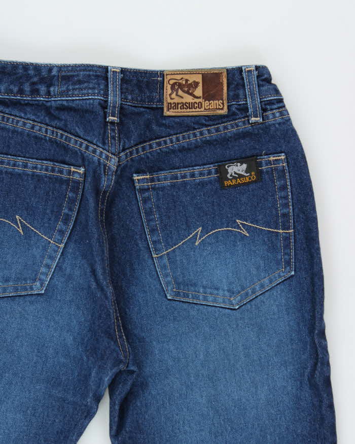 Vintage 1990s Parasuco USA Extreme Fit Bell Bottom Flared Women's Denim Jeans - W26 L32