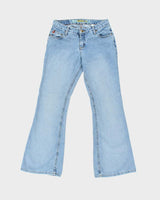 Vintage 1990s Mudd Lowrise Women's Flared Denim Jeans - W29 L31