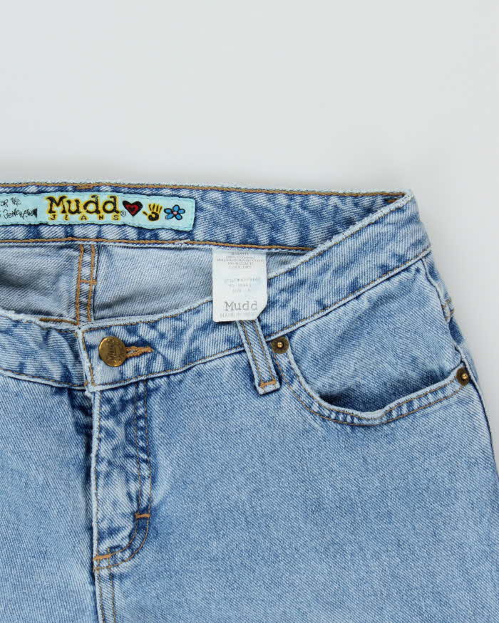 Vintage 1990s Mudd Lowrise Women's Flared Denim Jeans - W29 L31
