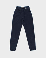 Vintage 1990s Versace JC Women's High Waisted Tapered Straight Leg Jeans - W25 L29
