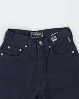 Vintage 1990s Versace JC Women's High Waisted Tapered Straight Leg Jeans - W25 L29