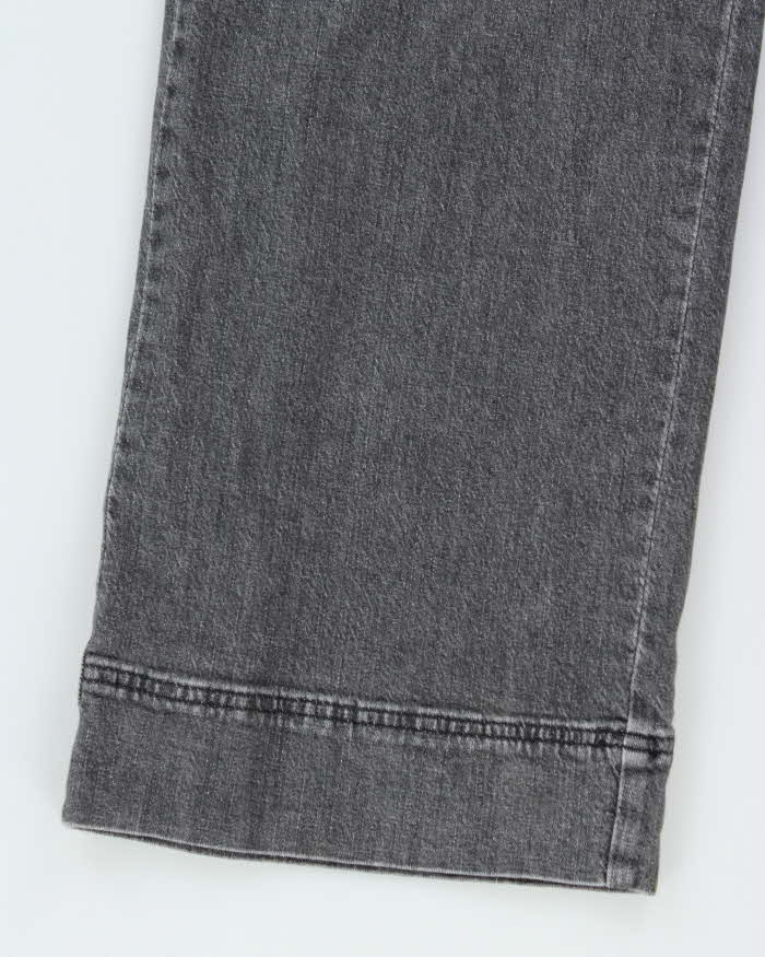 Vintage Lee Stone Wash Women's Ultra Wide Leg Denim Jeans - W30 L34