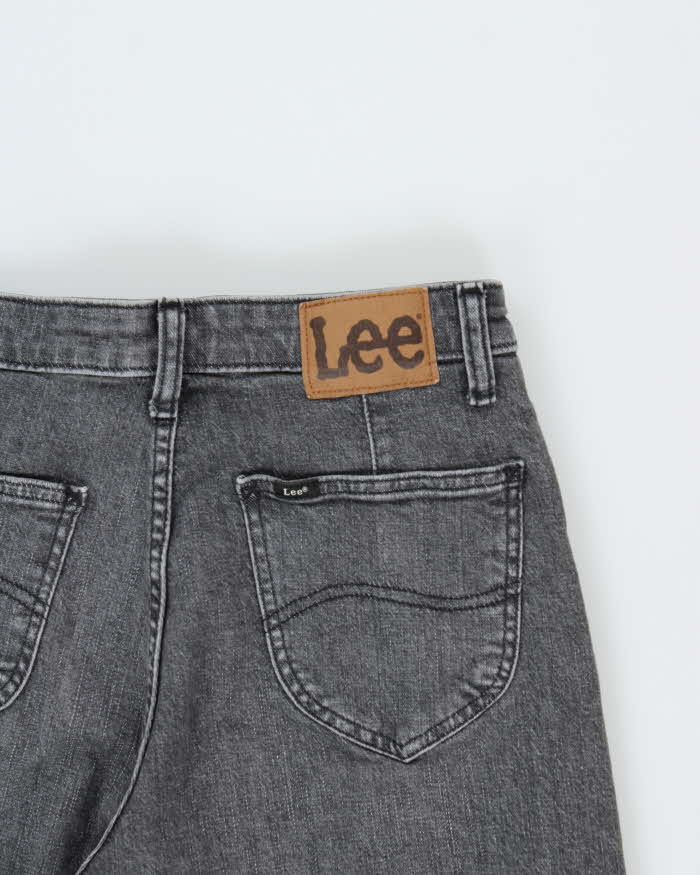 Vintage Lee Stone Wash Women's Ultra Wide Leg Denim Jeans - W30 L34