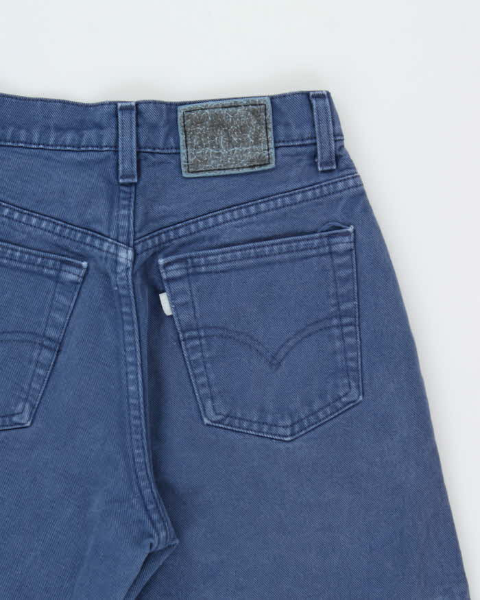 Vintage 1997 Levi's Silver Tab Batwing Made In USA Women's Loose Fit Denim Jeans - W26 L29