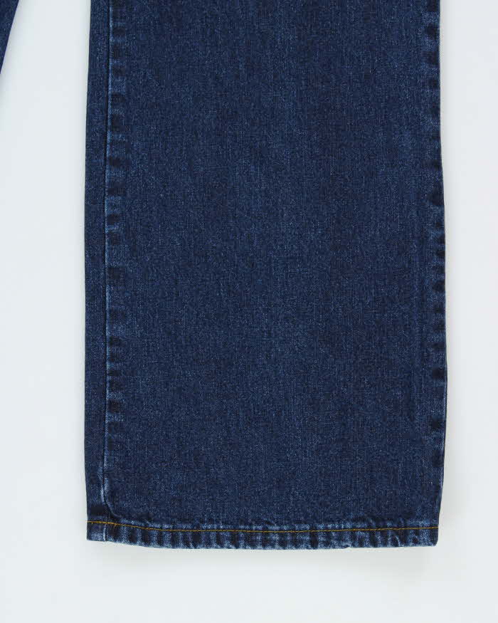 Vintage 1990s Union Bay Indigo Sailor Wide Leg Women's Denim Jeans - W28 L30