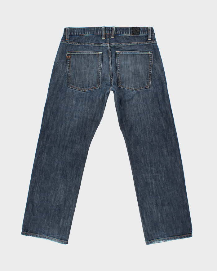 Vintage Y2K Oakley Raw Denim Wide Leg Jeans - W35 L32